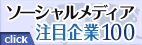 ソーシャルメディア注目企業100